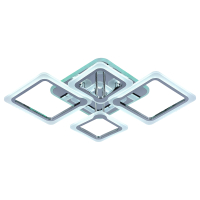 Светодиодная диммируемая люстра с ПДУ Profit Light 8050/2+2 CHR