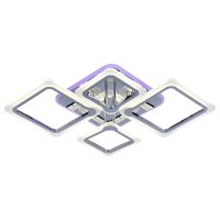 Светодиодная диммируемая люстра с ПДУ Profit Light 8050/2+2 CHR