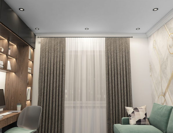 Встраиваемый светильник Denkirs Rodvig DK3061-BK+WH 