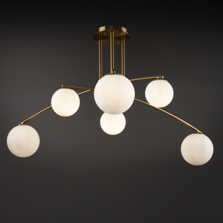 Люстра на штанге Freya Hanger FR5443CL-06BS 