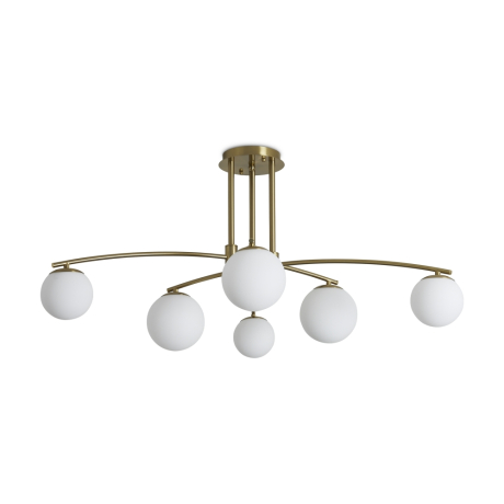 Люстра на штанге Freya Hanger FR5443CL-06BS 