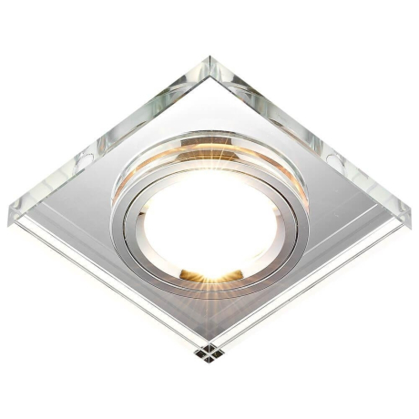 Нарушена упаковка.  <188617>  Встраиваемый точечный светильник Ambrella light Mirror 8170 CL 