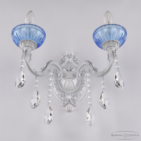 Бра Bohemia Ivele Crystal AL7901 AL7901B10/2/175 B WMN P Aquamarine/M-1G