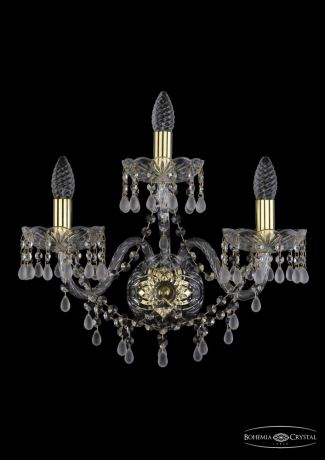 1410B/2+1/195/XL/G/V0300 Бра Bohemia Ivele Crystal 