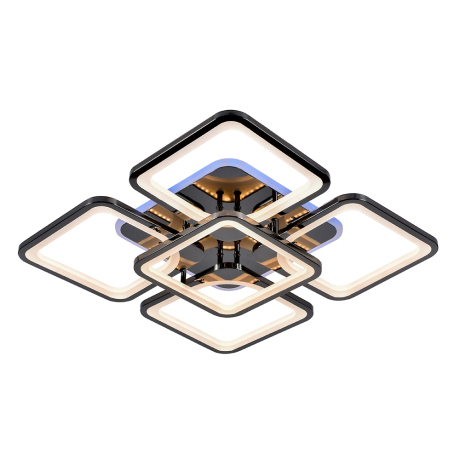 Светодиодная люстра с пультом д/у Profit Light 8057/4+1 PBK 