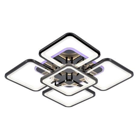 Светодиодная люстра с пультом д/у Profit Light 8057/4+1 PBK 