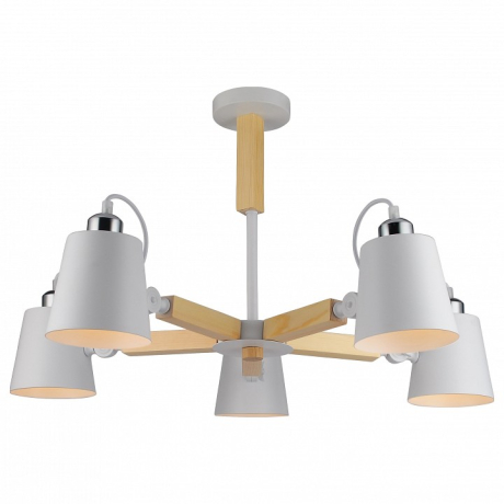 Люстра на штанге Arte Lamp Oscar A7141PL-5WH 