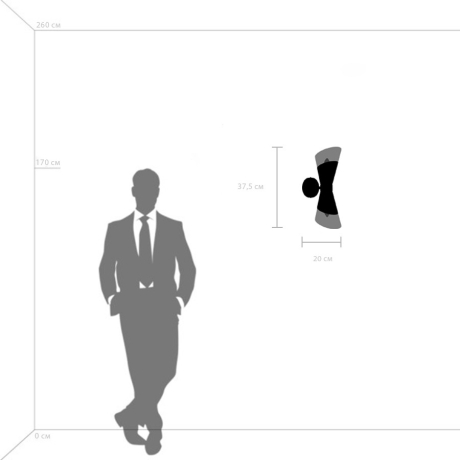 Бра Lightstar Strato 817624 