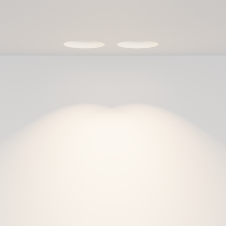 Встраиваемый светильник Maytoni Technical Gyps Modern DL002-GU10-02-W 