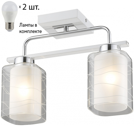 Потолочная люстра с лампочками Velante 278-107-02+Lamps E27 P45 