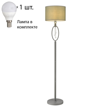 Торшер с лампочкой Velante 292-105-01+Lamps E14 P45 
