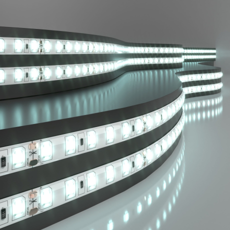 5м. Светодиодная лента холодного цвета 6500К 2835, 9,6W, 24V, 120LED/m, IP65 Elektrostandard (a052964) 