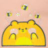 Нарушена упаковка!  <712383> Рюкзак LOREX KIDS CLASSIC COOKIE BEAR 16 л бежев. 36x28x16 мягкий 1 отд. молния держатель для карточек брелок д/девочек LXKBPCL-CB (247684)