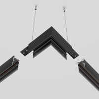 Соединитель угловой L-образный для треков Maytoni Technical Accessories for Exility TRA034HCL-41B