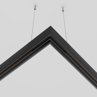 Соединитель угловой L-образный для треков Maytoni Technical Accessories for Exility TRA034HCL-41B