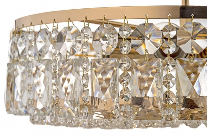 Люстра потолочная с Led лампочками в комплекте Arti Lampadari Sara E 1.3.40.105 G+Lamps 