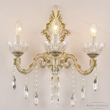 Бра Bohemia Ivele Crystal AL7901 AL7901B15/3/175 B WMG P Clear/M-1H 