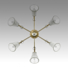 Люстра на штанге Lumion Aurica Classi 8046/6C 
