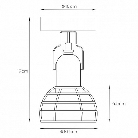 Спот Lucide Paulien 08927/01/66 