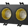 Встраиваемый светильник Denkirs DK3072-BK+YE 