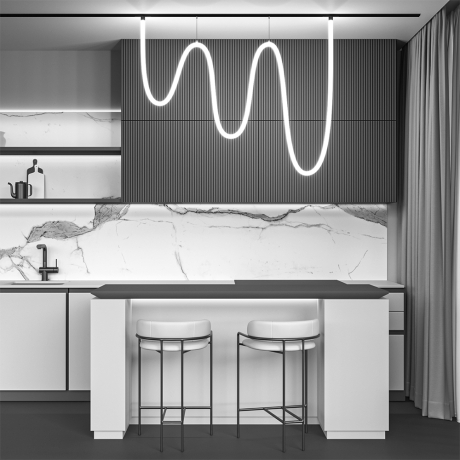 Подвесной светильник Maytoni Technical Tau TR101-2-100W4K-B 