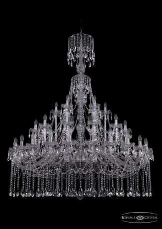 1413/24+12+6/530/XL-176/Ni Подвесная люстра Bohemia Ivele Crystal 