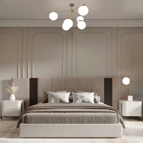 Потолочный светильник со стеклянными плафонами Eurosvet Marbella 60147/6 (a063851) 