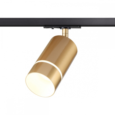 Однофазный светильник для шинопровода с лампочкой Novotech 370780+Lamps 