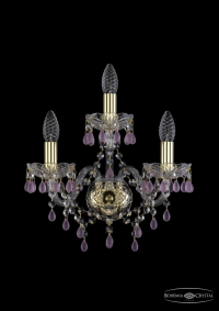 1410B/2+1/141/G/V7010 Бра Bohemia Ivele Crystal