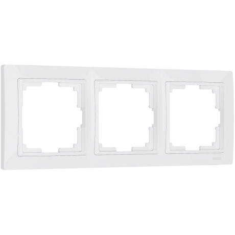 Рамка на 3 поста Werkel Snabb basic (белый) W0032001