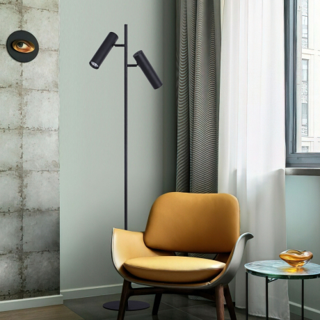 Торшер Eurosvet Barre 01087/2 черный 