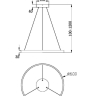 Подвесной светильник Maytoni Rim MOD058PL-L32WK 