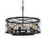 Светильник с ретро лампами Favourite Mesh 1783-6P+Retro Lamps 