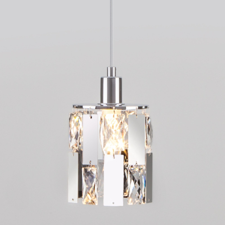 Подвесной светильник Eurosvet Scoppio 50101/1 хром 