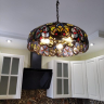 Светильник подвесной в стиле тиффани со светодиодными лампами E27, комплект от Lustrof. №277038-623505 