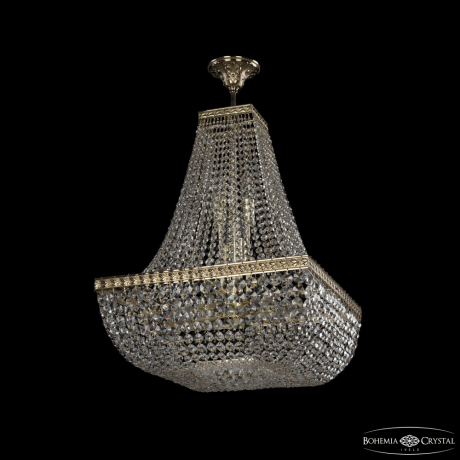 Люстра на штанге Bohemia Ivele Crystal 19282/H2/45IV G 