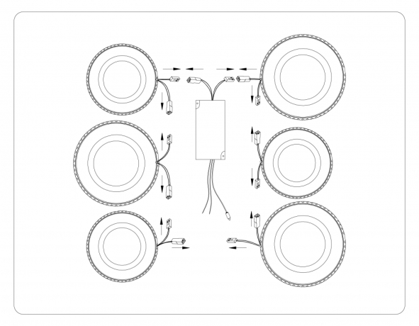Потолочная люстра Ambrella Light FA FA8872 