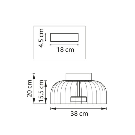 Накладной светильник Lightstar Celesta 809061 