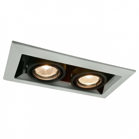 Встраиваемый светильник Arte Lamp Cardani Piccolo A5941PL-2WH 