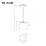 Подвесной светильник ST-Luce Ripple SL6014.423.01 