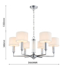 Подвесная люстра Favourite Laciness 2607-6P 
