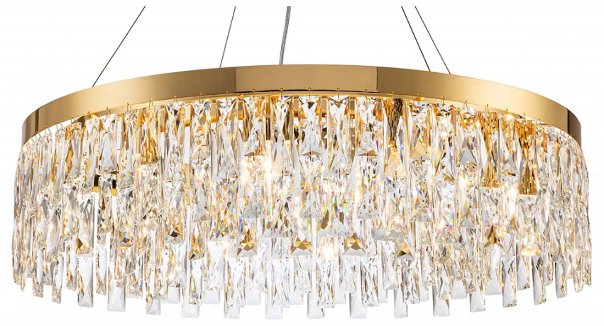 Подвесная люстра Indigo Anna 12029/12P Gold 