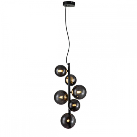 Подвесная люстра Indigo Molecola 11018/6P Black 
