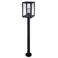 Уличный столб с лампочкой Arte lamp A4569PA-1BK+Lamps