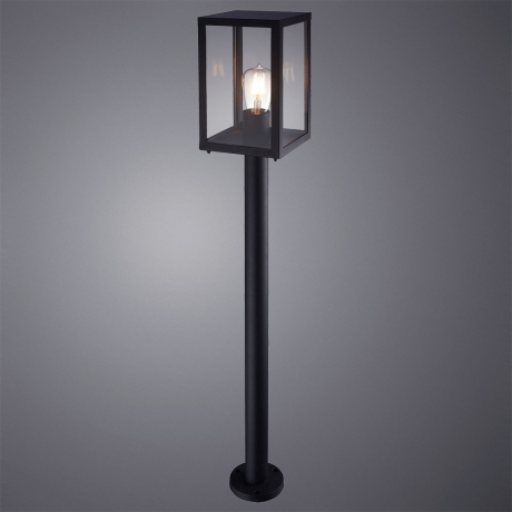 Уличный столб с лампочкой Arte lamp A4569PA-1BK+Lamps