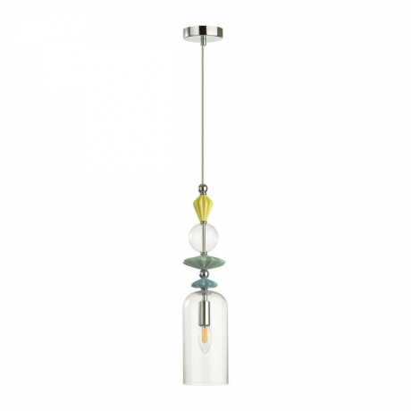 Подвесной светильник Odeon Light Bizet с лампочкой 4893/1+Lamps E14 P45 