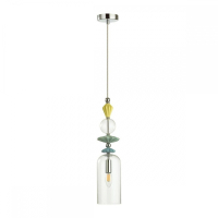 Подвесной светильник Odeon Light Bizet с лампочкой 4893/1+Lamps E14 P45
