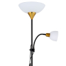 Торшер с лампочками Arte lamp A9569PN-2BK+Lamps 