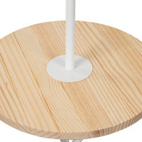 Стол журнальный с торшером Arte Lamp Combo A2070PN-1WH