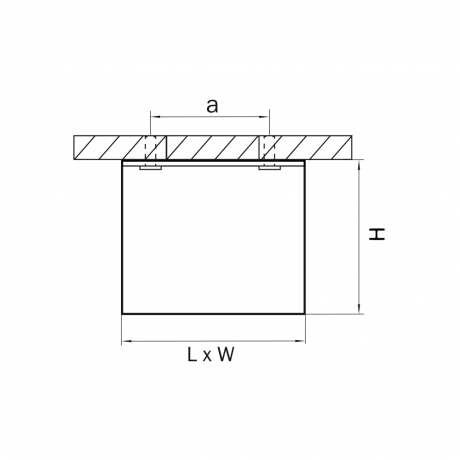 Накладной светильник Lightstar Monocco 212616 